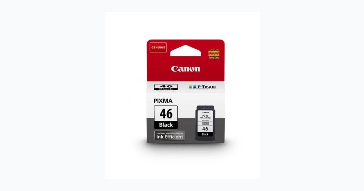 Canon Bk PG-46 Siyah Mürekkep Kartuş