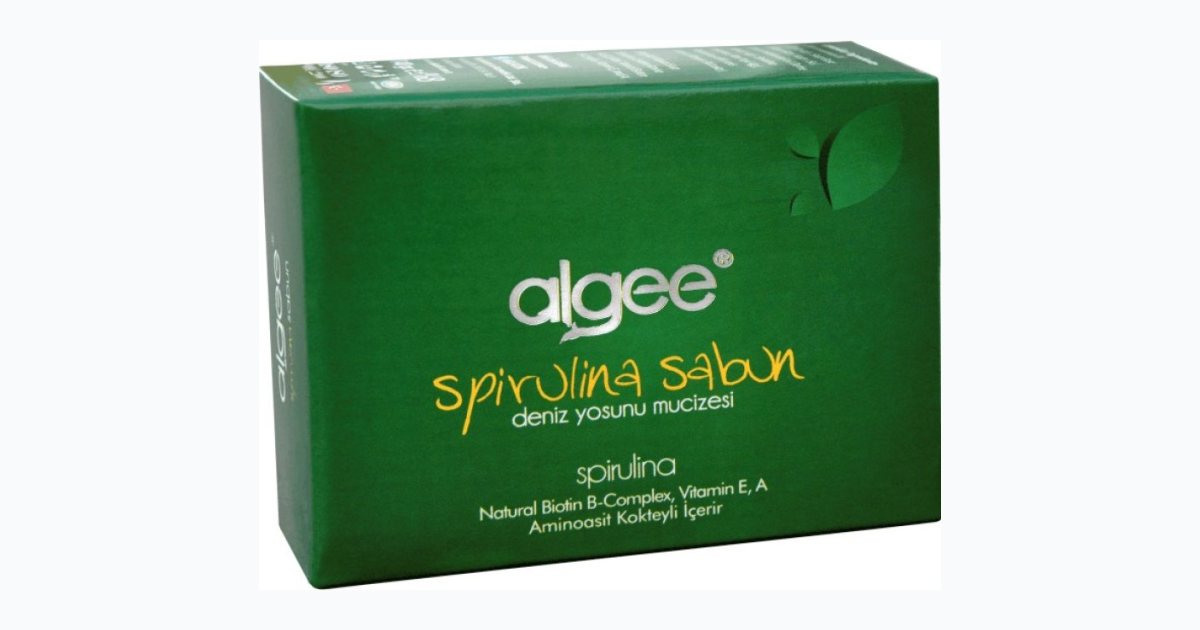 Algee Spirulina Yosun Doğal El Ve Vücut Sabunu