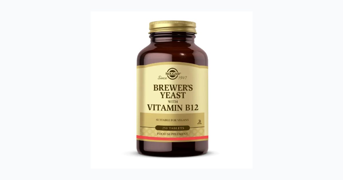Solgar Brewer S Yeast With Vitamin B12 250 Tablet