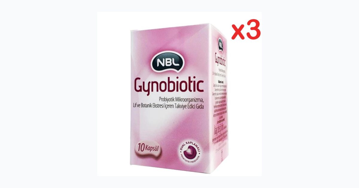 NBL Gynobiotic 10 Kapsül 3'Lü
