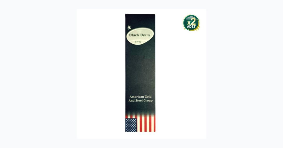 Black Berry Geciktirici Sprey 25 Ml 2 Adet