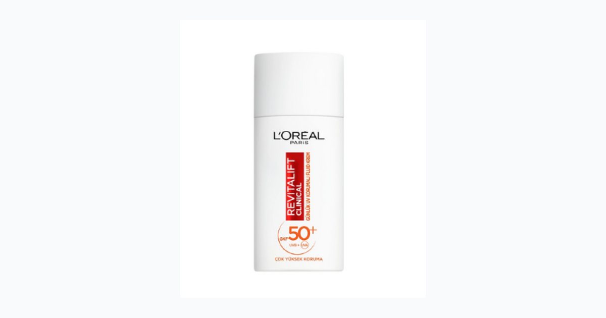 Loreal Paris Revitalift Clinical SPF 50+ Günlük Yüksek UV Korumalı Yüz Güneş Kremi 50 ml