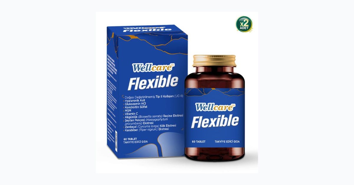Wellcare Flexible 60 Tablet 2 Adet