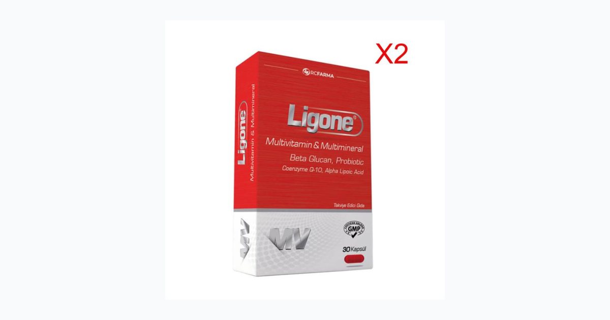 Ligone Beta Glucan Probiotic Multivitamin 30 Kapsül 2 Adet