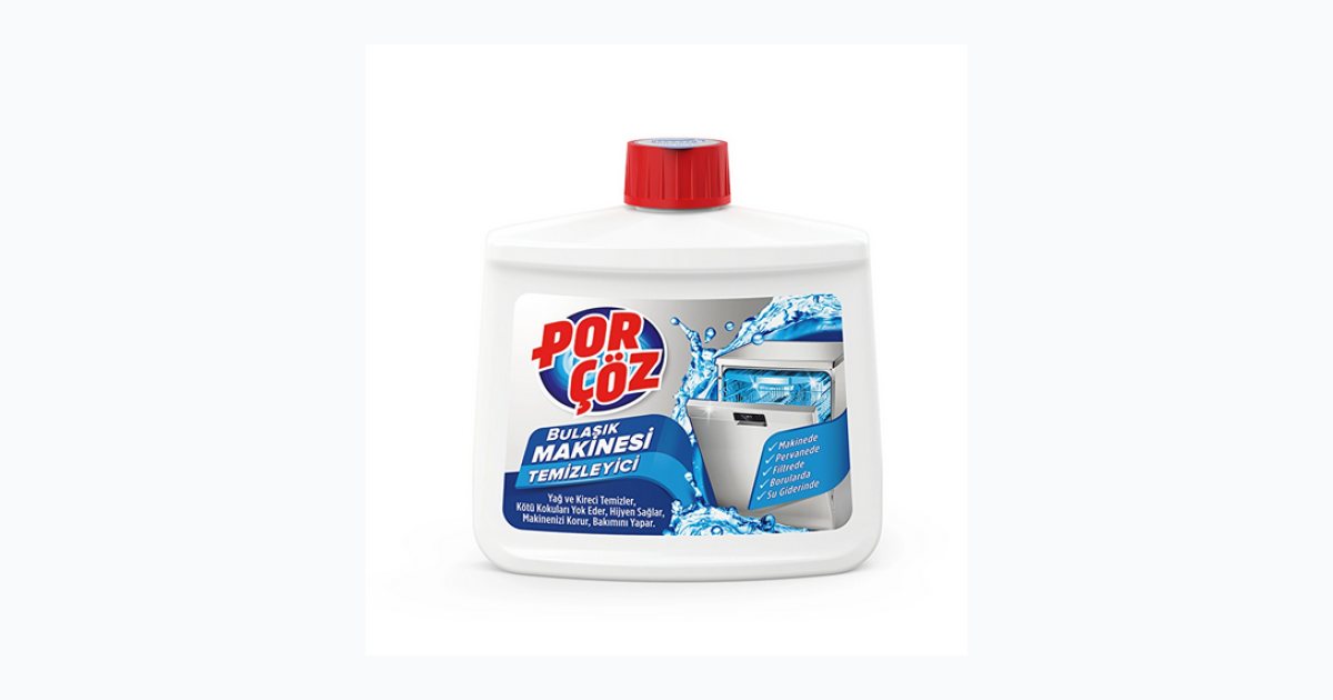 Porçöz Bulaşık Makinesi Temizleyici 250 ml
