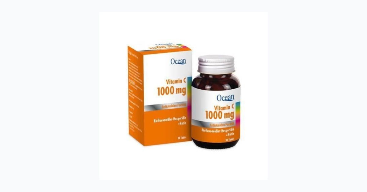 Ocean Vitamin C 1000 Mg 30 Tablet