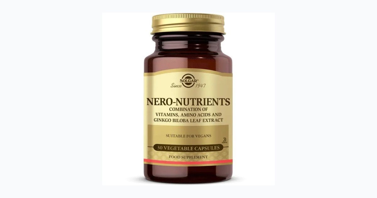 Solgar Nero Nutrients 30 Kapsül Multivitamin 2 Adet