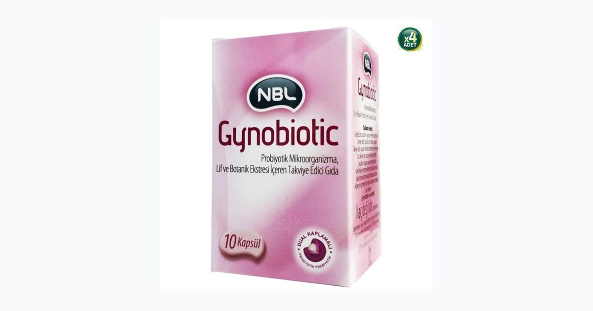 NBL Gynobiotic 10 Kapsül 4 Adet