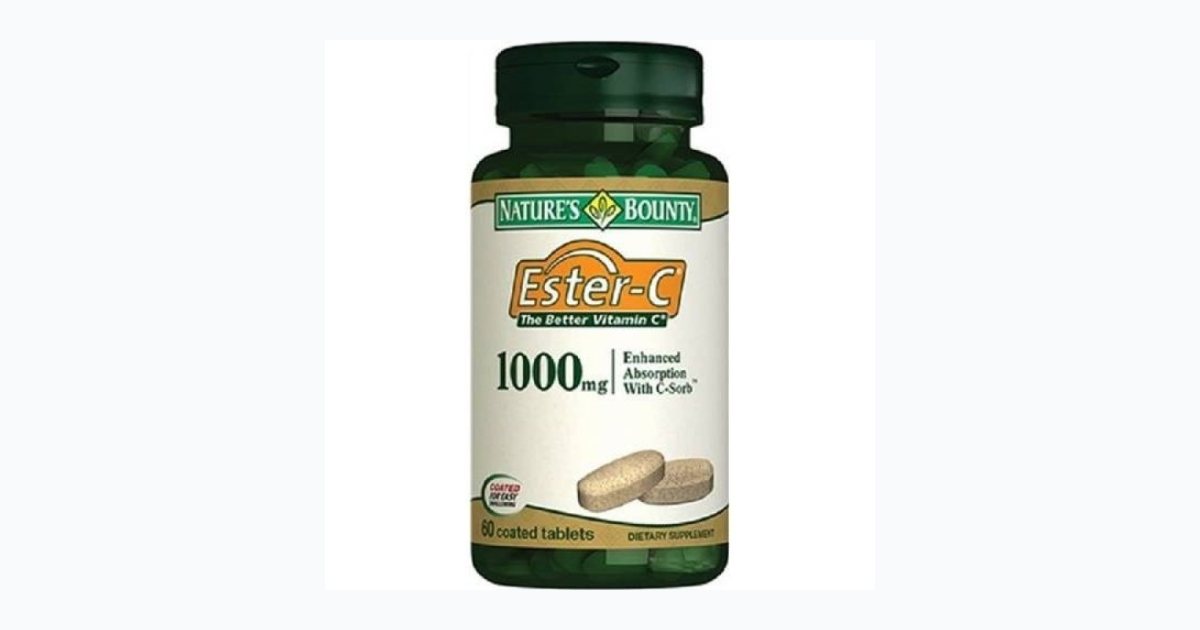 Nature's Bounty Ester C 1000 Mg 60 Tablet