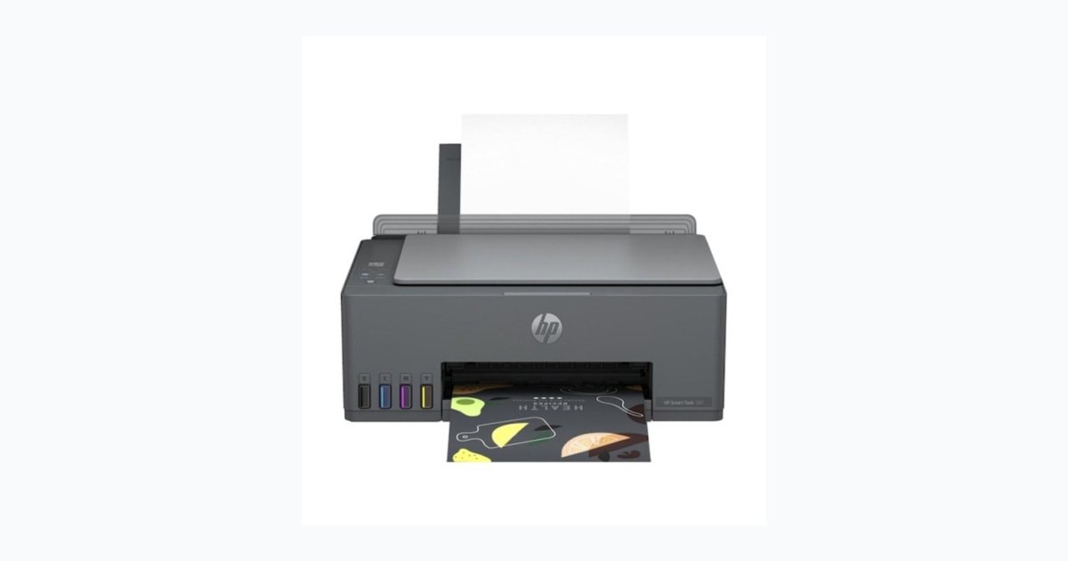 HP Smart Tank 581 4A8D4A Wi-Fi + Tarayıcı + Fotokopi Renki Çok Fonksiyonlu Tanklı Yazıcı