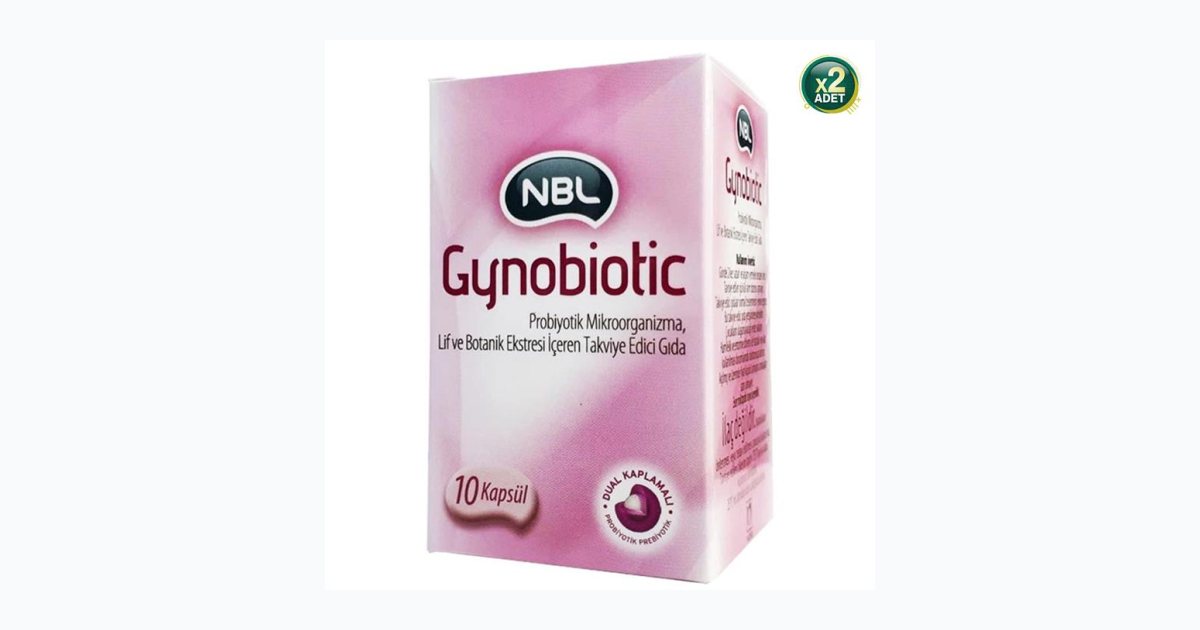 NBL Gynobiotic 10 Kapsül 2'Li