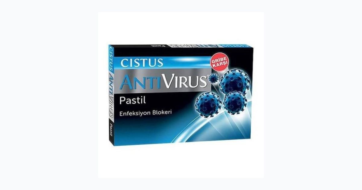 Cistus Antivirüs 10 Pastil Mavi