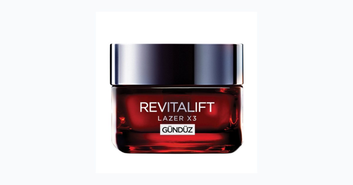 Loreal Paris Revitalift Lazer X3 Yoğun Yaşlanma Karşıtı Gündüz Bakım Kremi 50 ml
