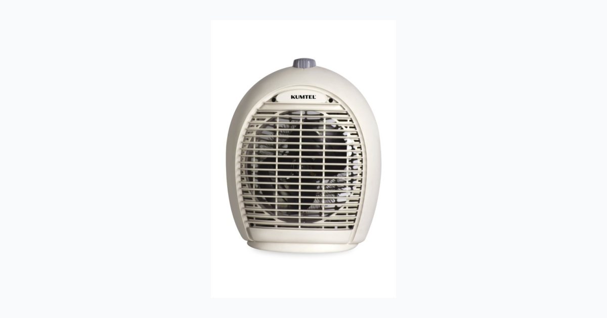 KUMTEL Fanlı Isıtıcı 2000 W Lx-6331 Bej