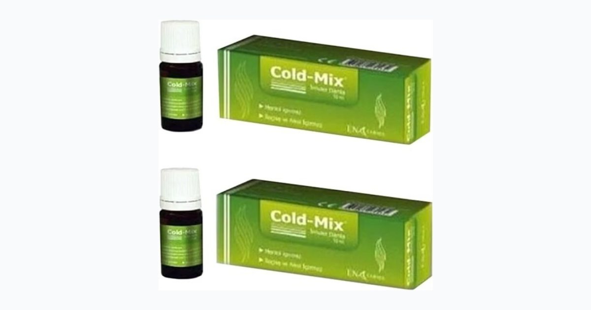 Cold-Mix 10 Ml İnhaler Damla 2Li Paket