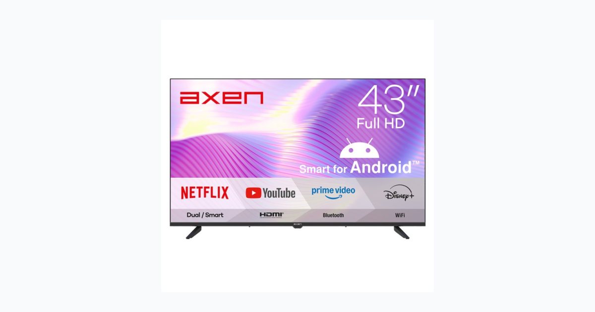 Axen AX43FPRL-A14S 43" FHD Smart Android Led Tv