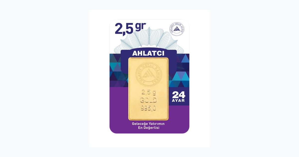 Ahlatcı 24 Ayar 2.5g Altın