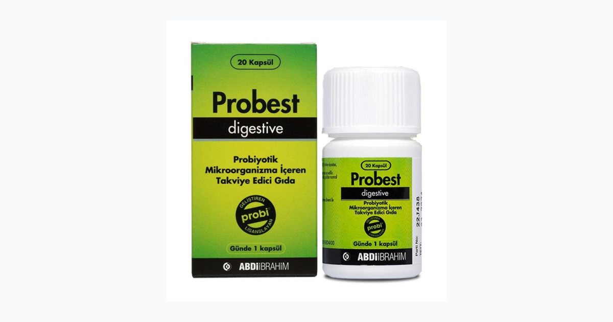 Probest Digestive Probiyotik 20 Kapsül