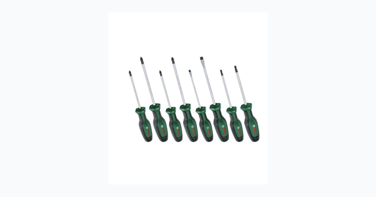Bosch Home and Garden Tornavida Seti 8 Parça