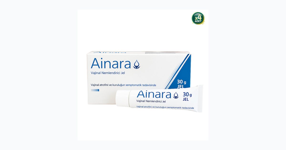 Ainara Vajinal Nemlendirici Jel 30 Gr 4'Lü PAKET (SKT:01/2027)