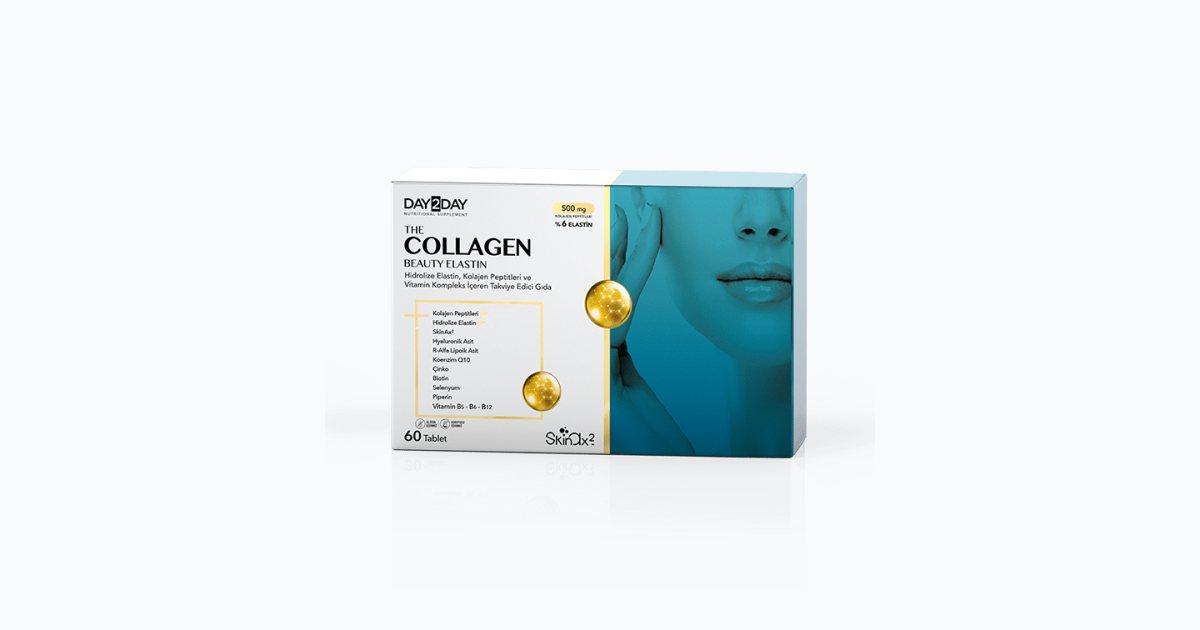 Day2Day The Collagen Beauty Elastin 1000 Mg 30 Tablet Fiyatı 73% Azaldı kapak görseli