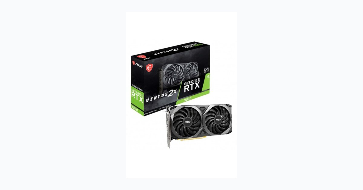MSI GEFORCE RTX 3060 VENTUS 2X 12G OC 12GB HDMI DP 192BİT
