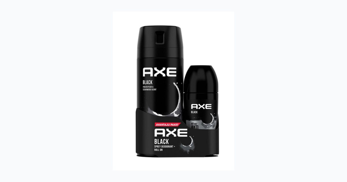 Axe Black Erkek Deodorant Sprey 150 ml + Roll On 50 ml