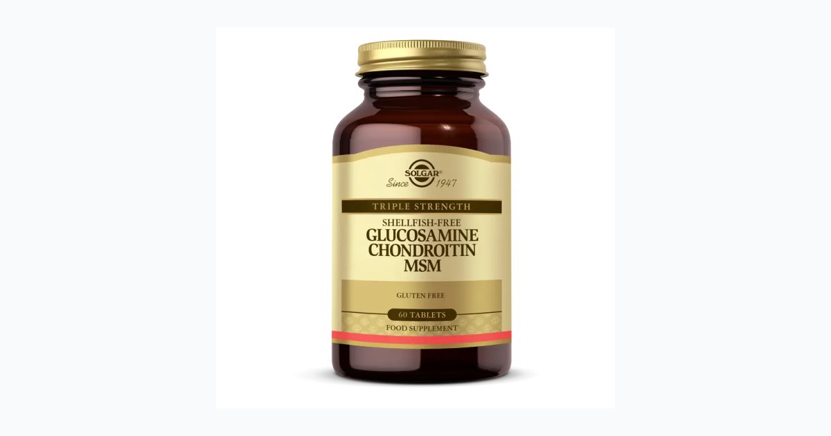 Solgar Glucosamine Chondroitin MSM 60 Tablet