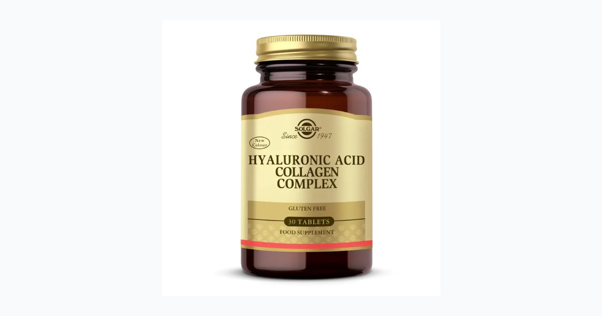 Solgar Hyaluronic Acid Collagen Complex 120 mg 30 Tablet