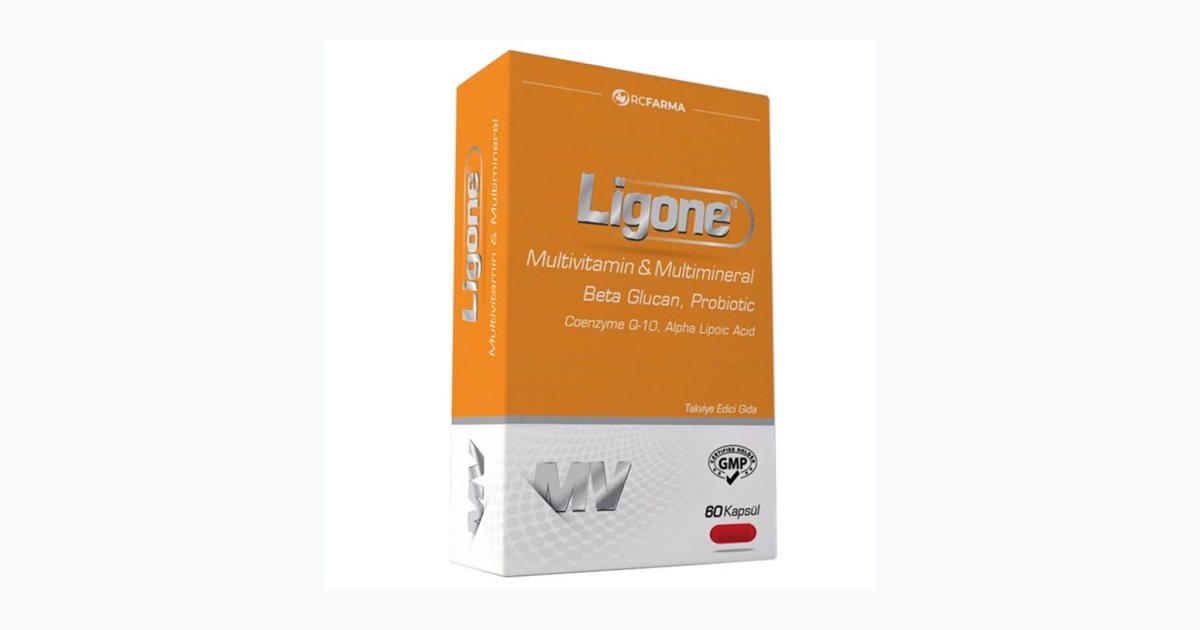 Ligone Beta Glucan Multivitamin 60 Kapsül