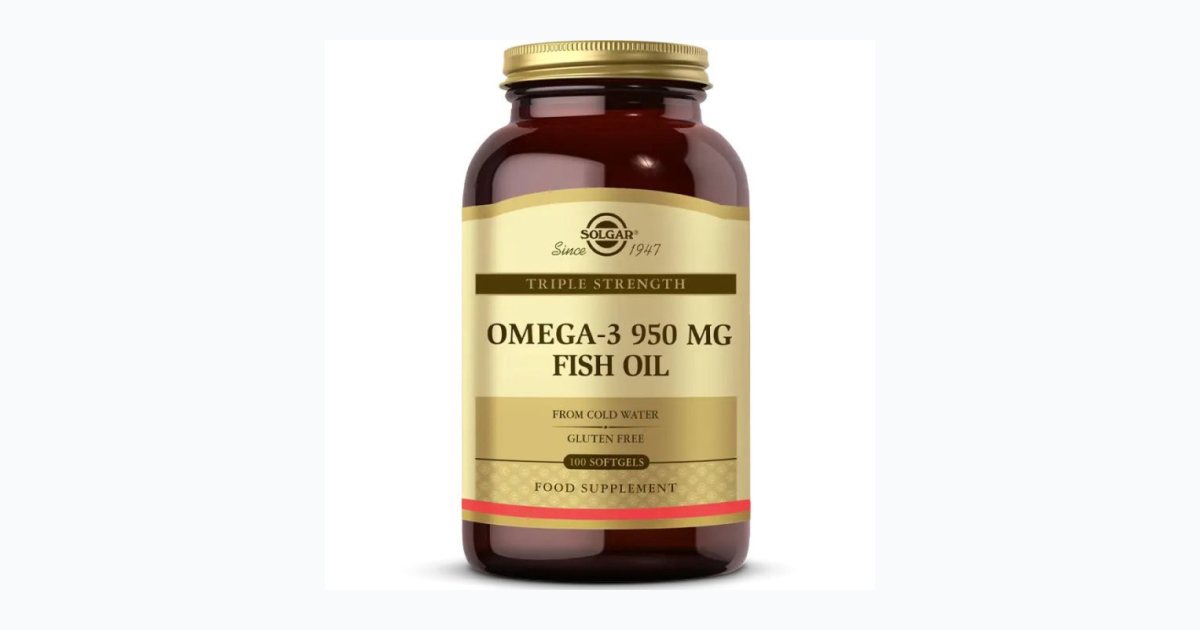 Solgar Omega 3 950 mg 100 Kapsül Balık Yağı