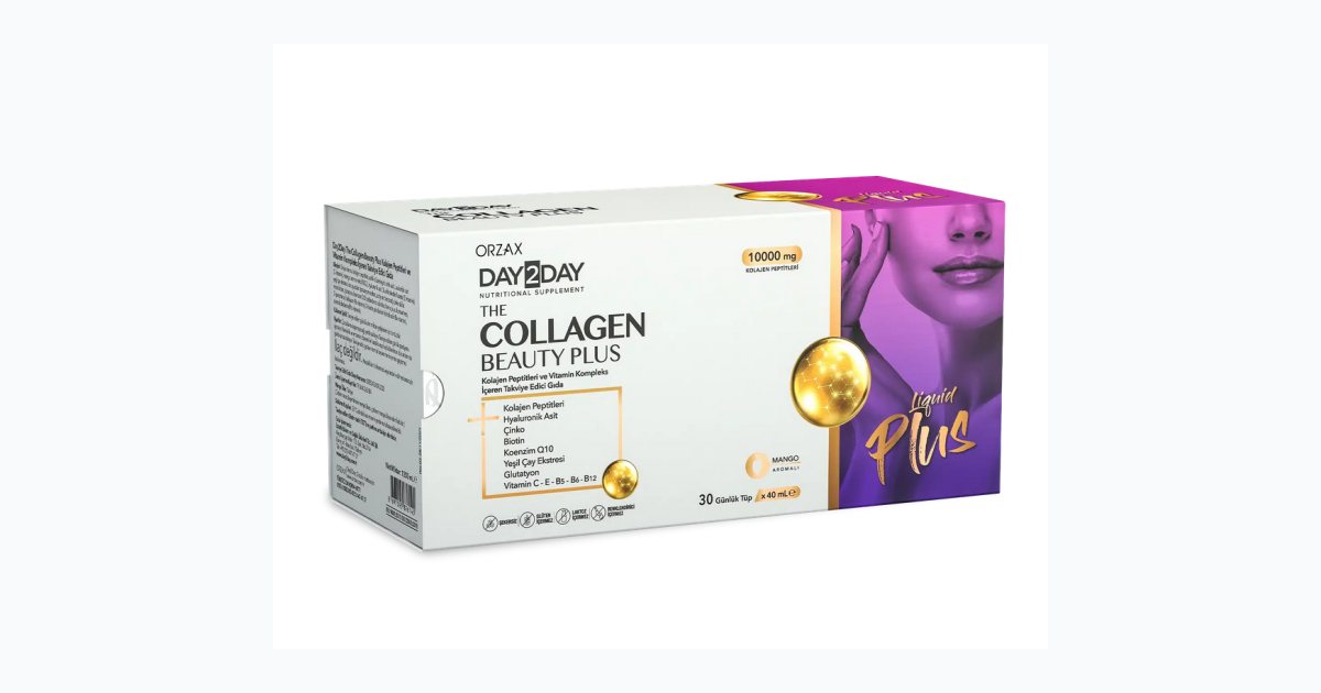 Day2Day Collagen Liquid Plus 10.000 Mg 30 Tüp