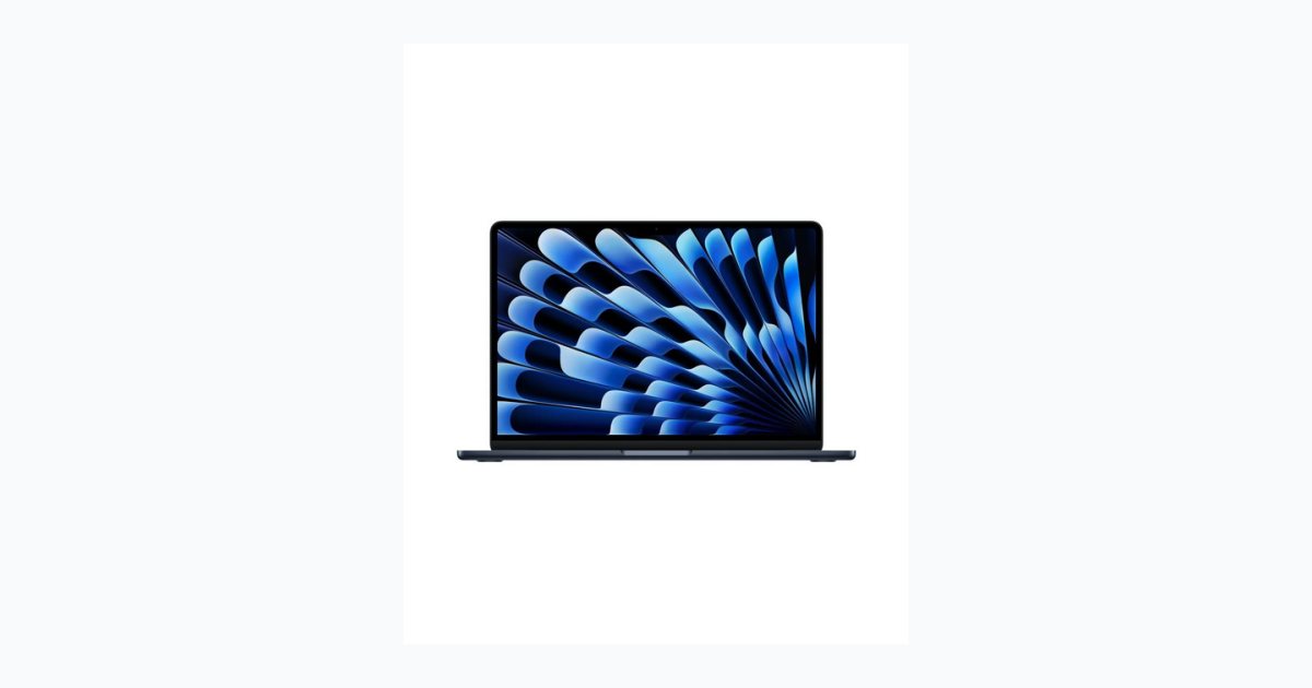 Apple 13" MacBook Air: Apple M4 chip with 10-core CPU and 8-core GPU, 16GB, 256GB SSD - Gece Yarısı