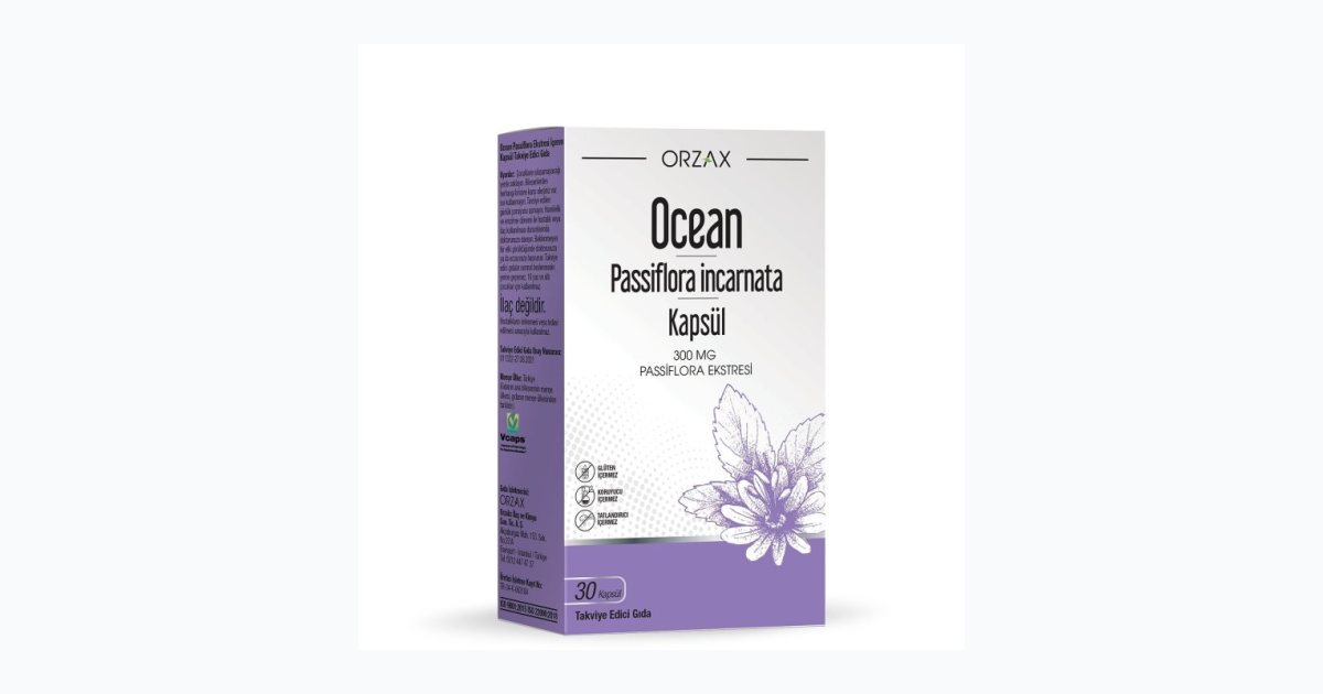 Ocean Passiflora 30 Kapsül
