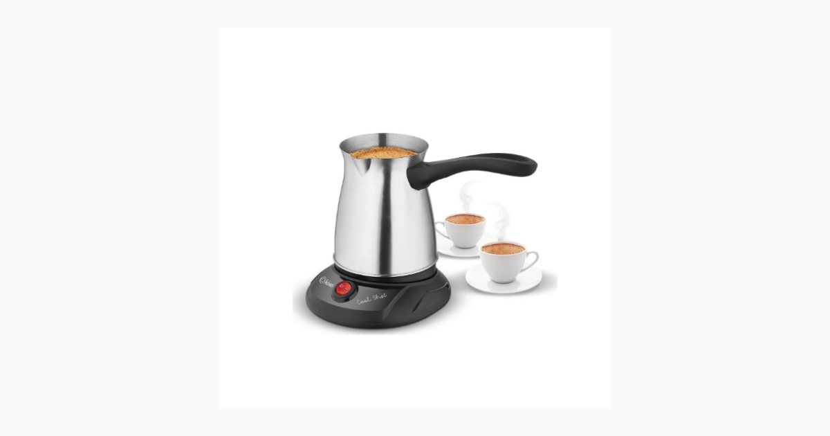 Kiwi Kcm 7512 Çelik Cezve Türk Kahve Makinesi Inox