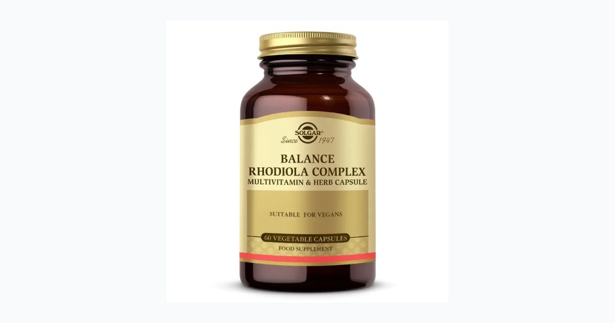 Solgar Balance Rhodiola Complex 60 Kapsül
