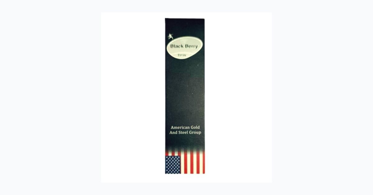 Black Berry Geciktirici Sprey 25 Ml