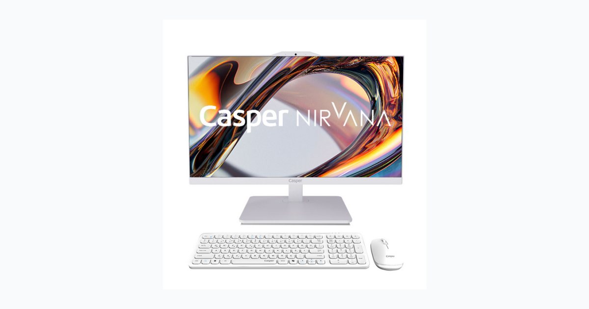CASPER Nirvana A80.1342-BF00X-V-B-K Intel Core i5-13420H 16GB RAM 1TB NVME SSD Freedos