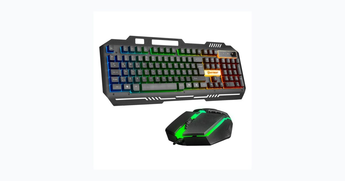 Hytech HKM-X86 Quin Siyah Usb Oyuncu Klavye + Mouse