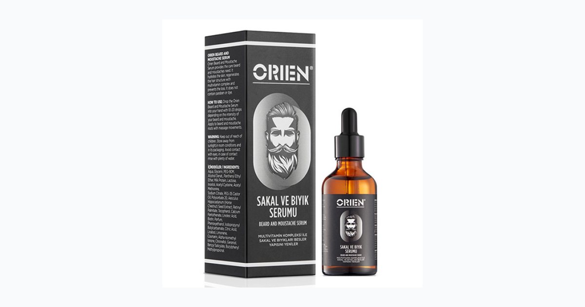 Orien Sakal ve Bıyık Serumu 50 ml