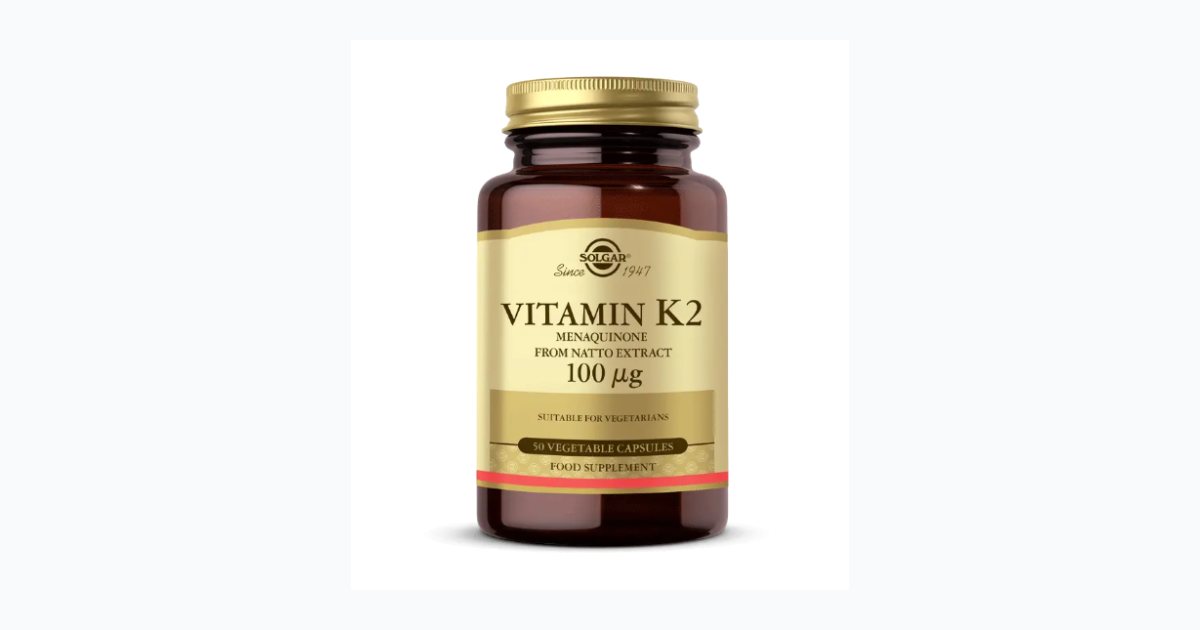 Solgar Vitamin K2 Mk-7 From Natto Extract 100 Mcg 50 Kapsül