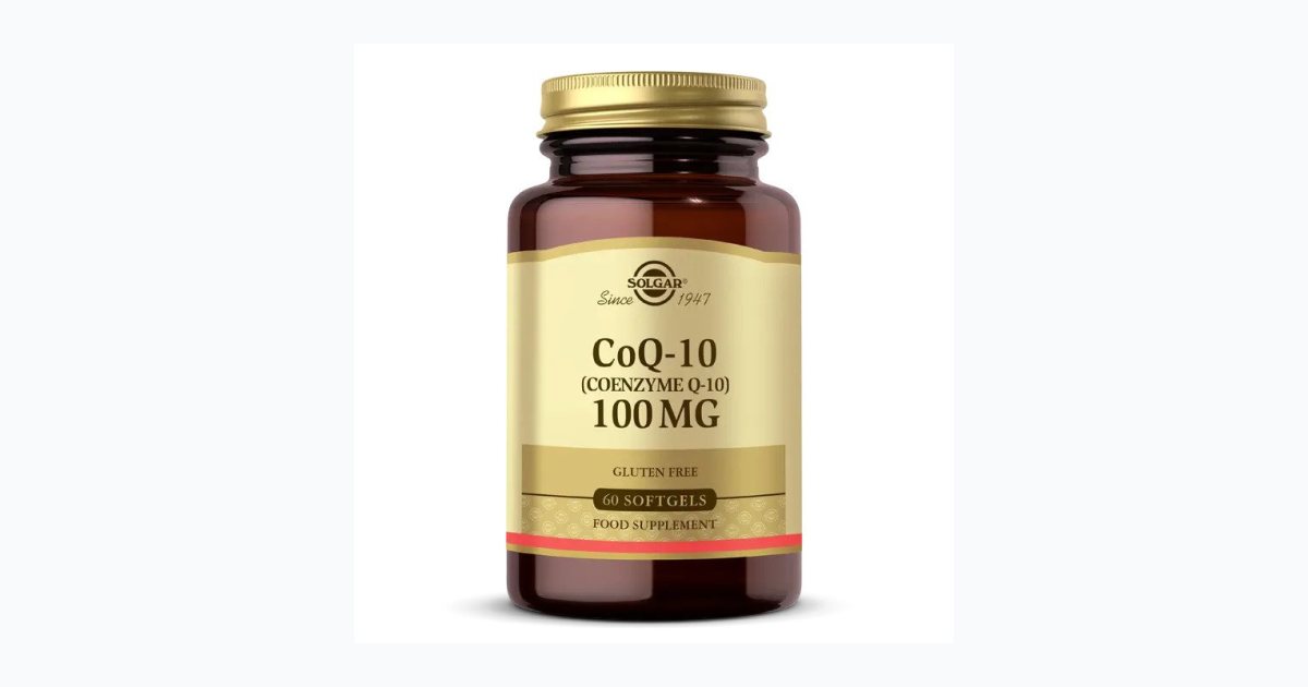 Solgar Coenzyme Q-10 100 Mg 60 Kapsül Antioksidan