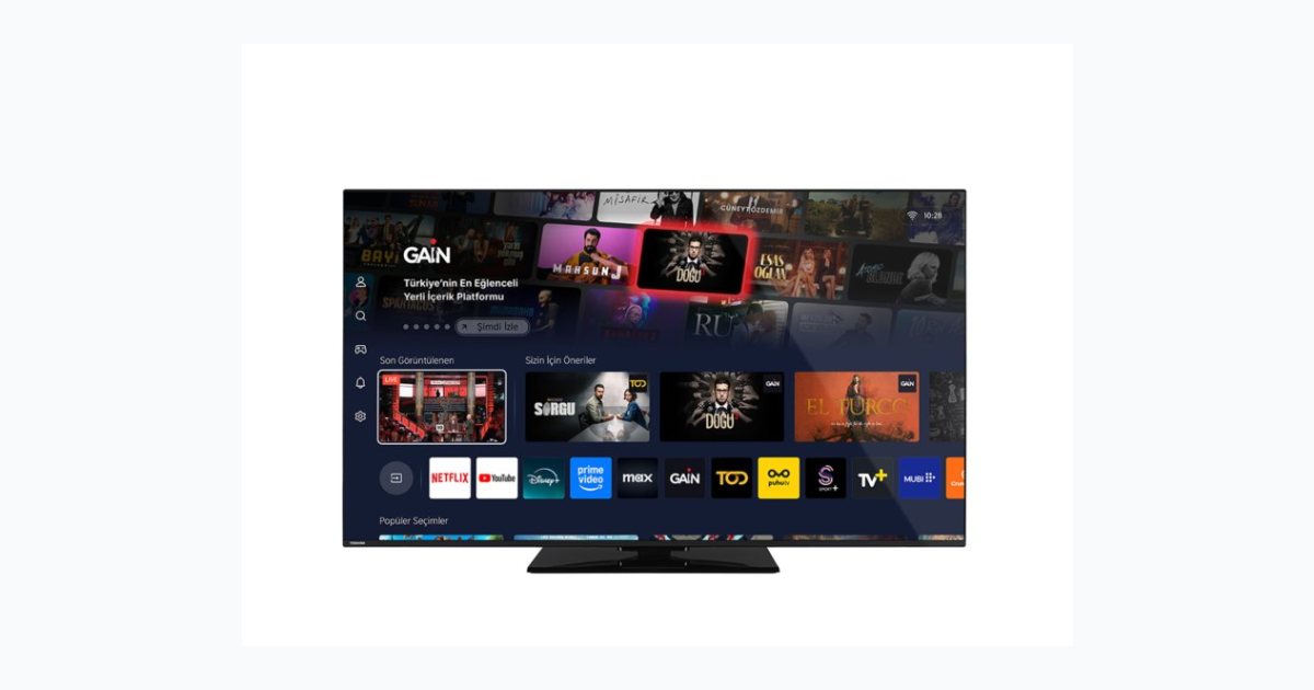 Toshiba 65UV3463DT 164 Ekran 4K UHD DLED Tv