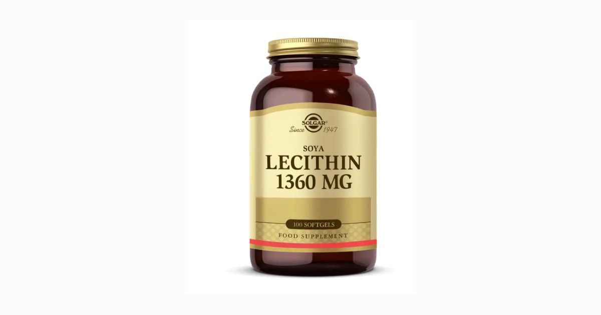 Solgar Lecithin 1360 Mg 100 Kapsül