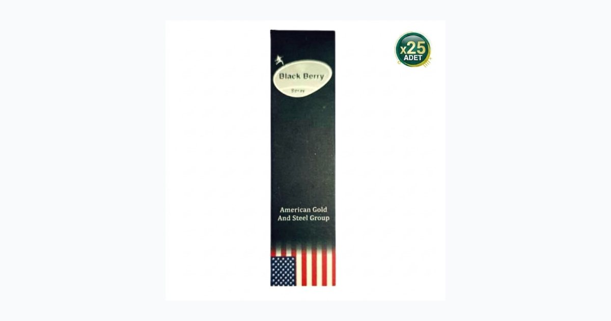 Black Berry Geciktirici Masaj Spreyi 25 Ml 25 Adet