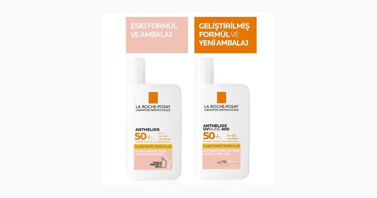 La Roche Posay Anthelios Uvmune Fluid Güneş Kremi Tinted Spf50+ 50 Ml