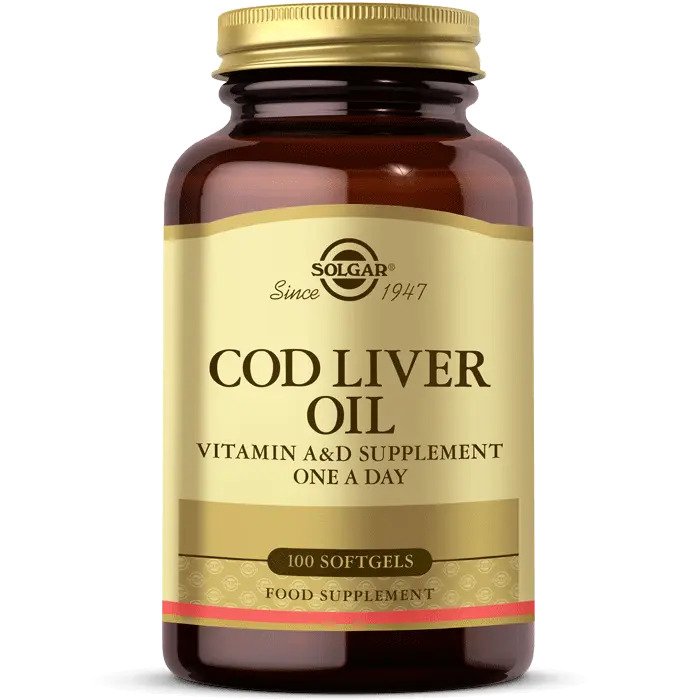 Solgar Cod Liver Oil 100 Softjel