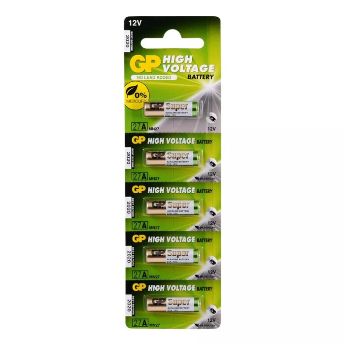 Gp High Voltage 27A 12V Kumanda Pili 5'Li