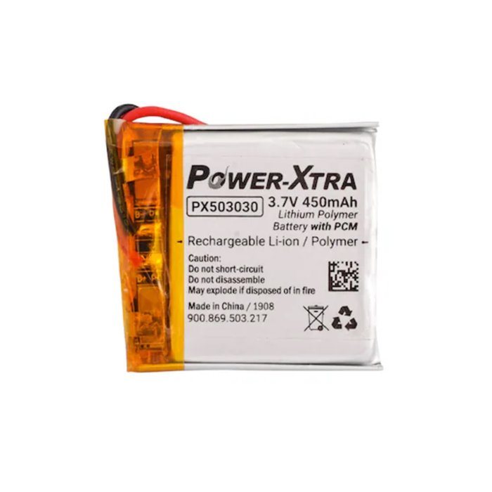 Power-Xtra Px503030 3.7V 450 Mah Li-Polymer Pil Devreli/1.5A