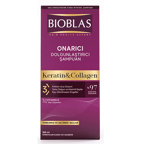 Bioblas Kolajen + Keratin Şampuan 360 ml